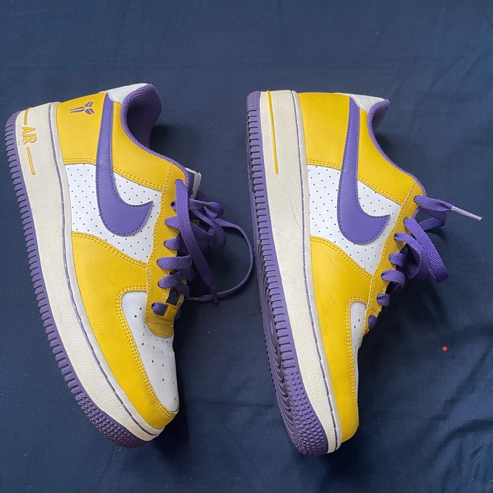 Nike Air Force 1 Kobe lakers